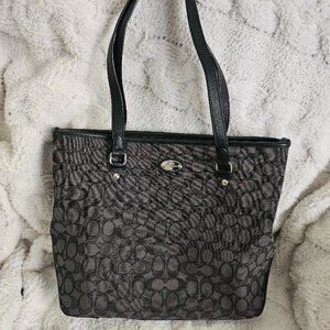 Coach city tote bag In signature fabric